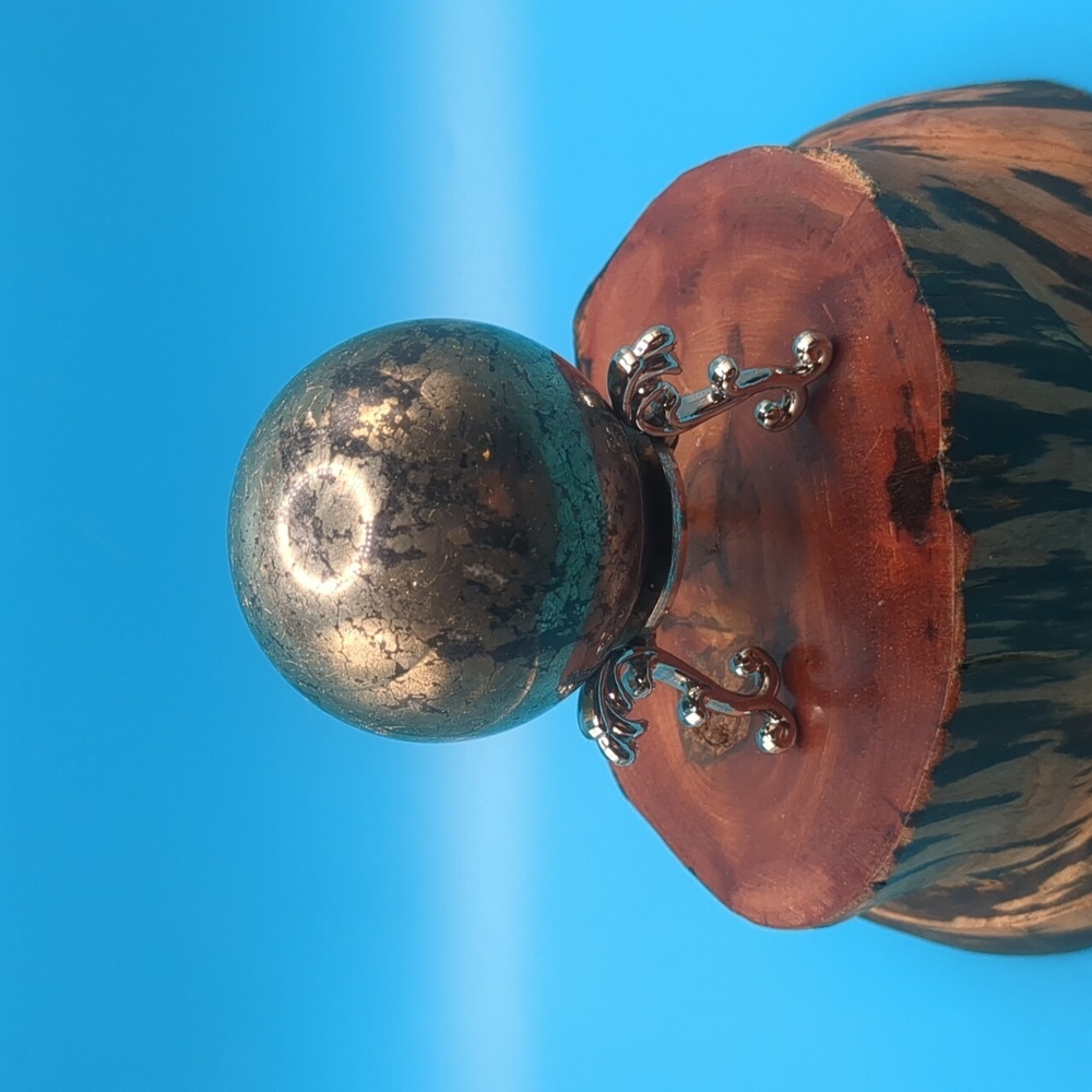 Gorgeous pyrite sphere